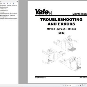 Yale MP20X MP25X MP30X MO20X MO25X MO30X (E843) Service Manual (1)