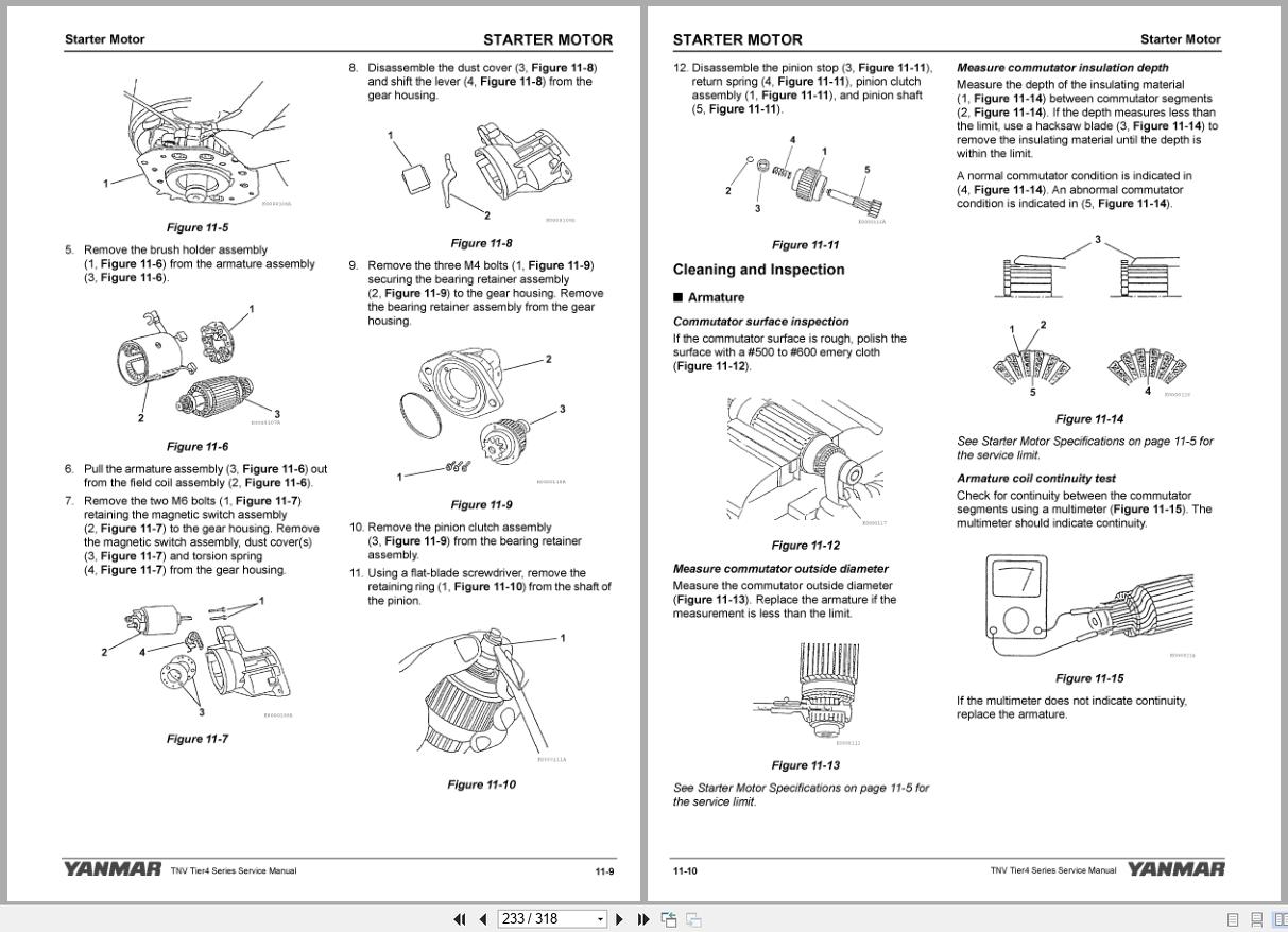 Yanmar Engine 3TNV88C to 4TNV98CT Service Manual 0BTN4 EN0026 (3)