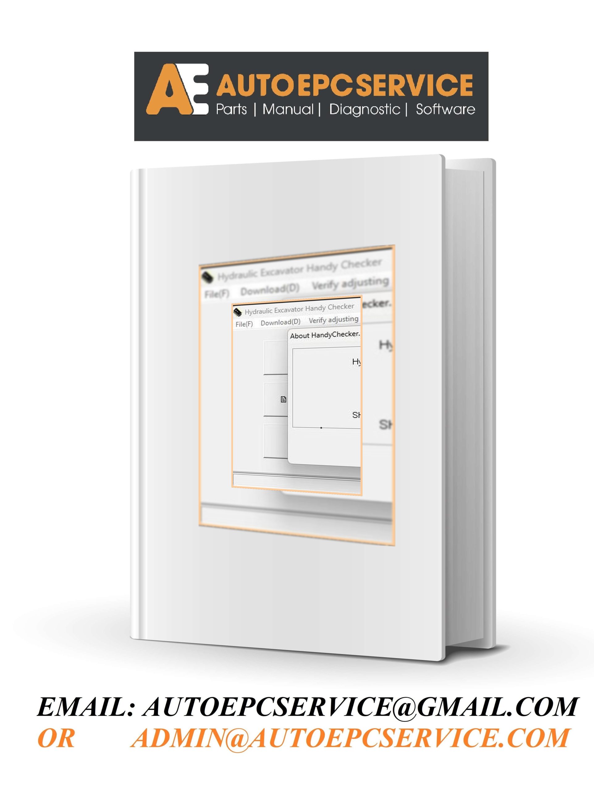 CASE Hydraulic Excavator Handy Checker V3 Remote Installation Cover