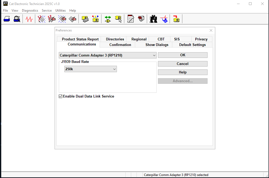 CAT Electronic Technician 2025C 2