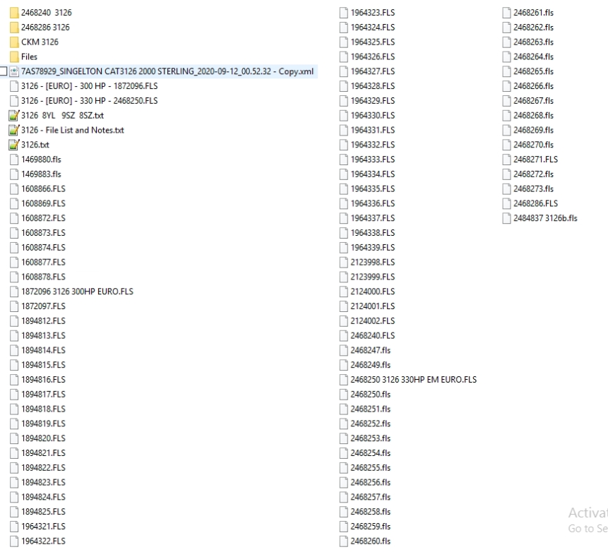 CAT FLASH FILES 69GB Collection 3