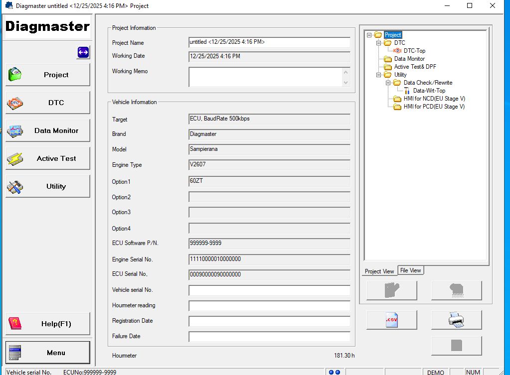 Case New Holland CNH Diagmaster 24.08.02 Diagnostic Program 14