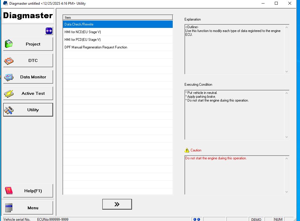 Case New Holland CNH Diagmaster 24.08.02 Diagnostic Program 16