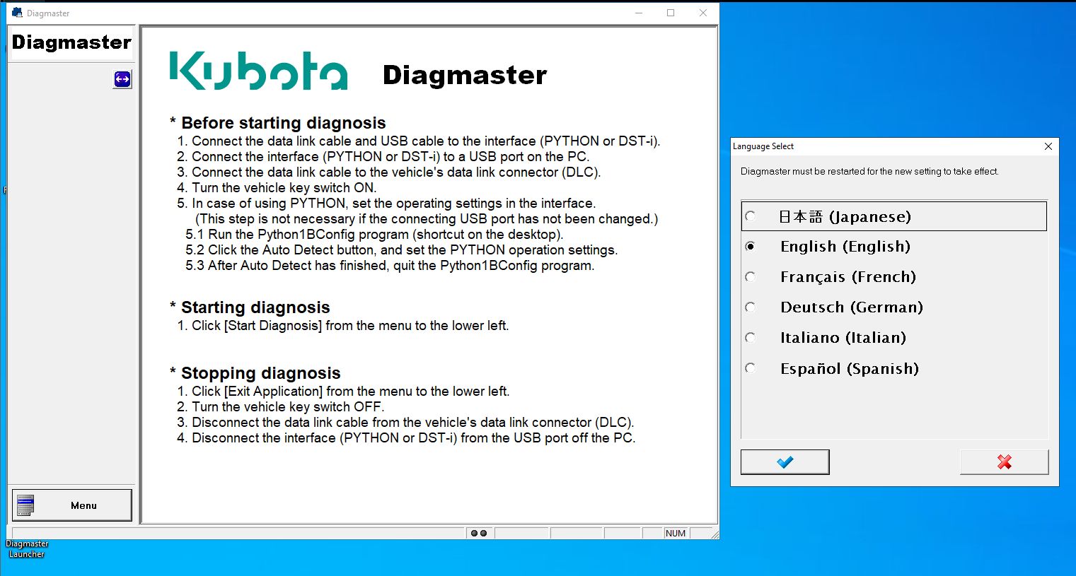 Case New Holland CNH Diagmaster 24.08.02 Diagnostic Program 6