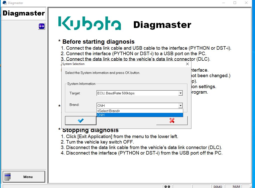 Case New Holland CNH Diagmaster 24.08.02 Diagnostic Program 8
