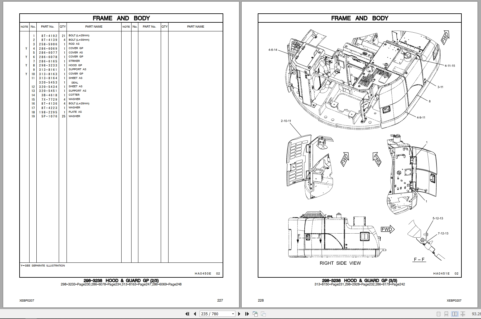Caterpillar Track Type Excavators 314D CR Parts Manual XEBP0207 02 2008 3
