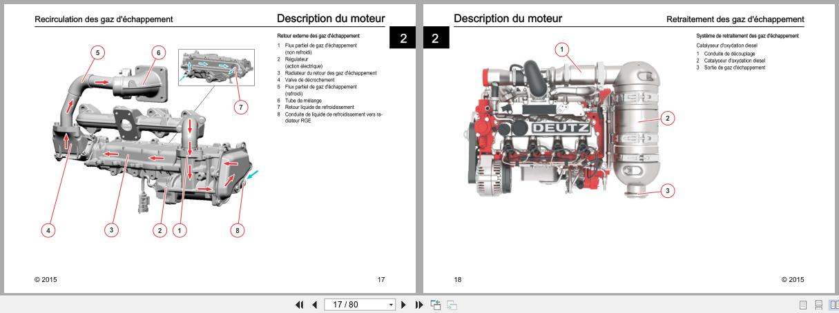 Deutz Engine D2.9L4 TD2.9L4 TCD2.9L4 Operation Manual 03124695fr 2015 FR (2)