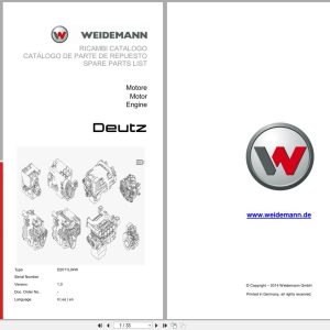 Deutz Engine D2011L04W Spare Parts List 2014 IT ES EN (1)