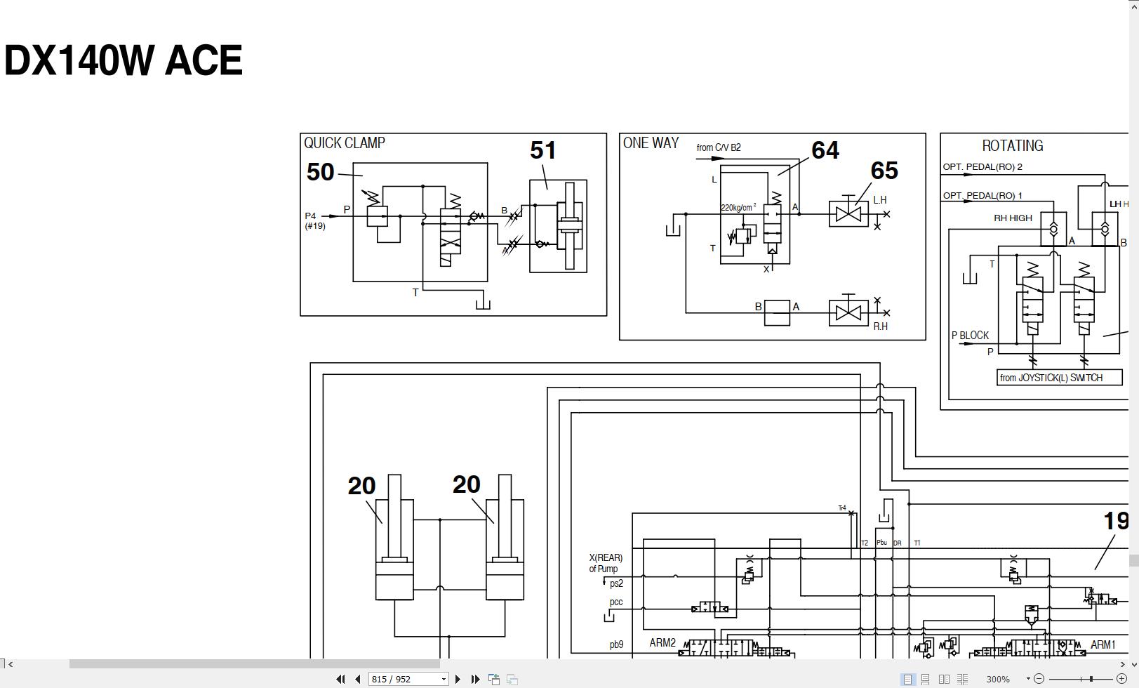 Doosan Excavator DX140W ACE Service Manual 950106 00272 KO 3