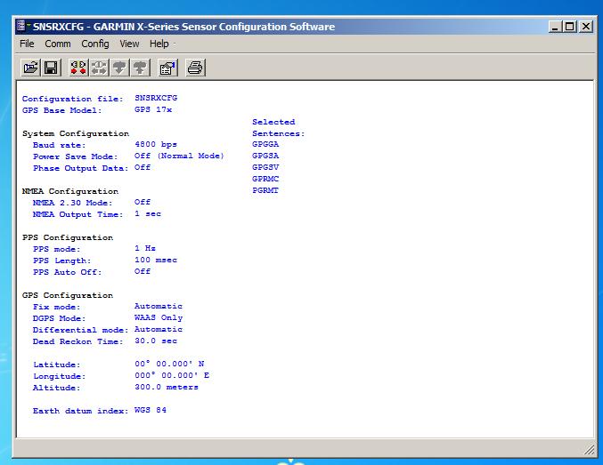 Garmin Sensor Configuration Software v3.2 4
