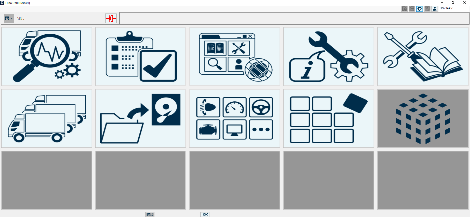 Hino Diagnostic Explorer 3 Hino DXIII Ver.1.25.9 12.2025 Diagnostic Software 1