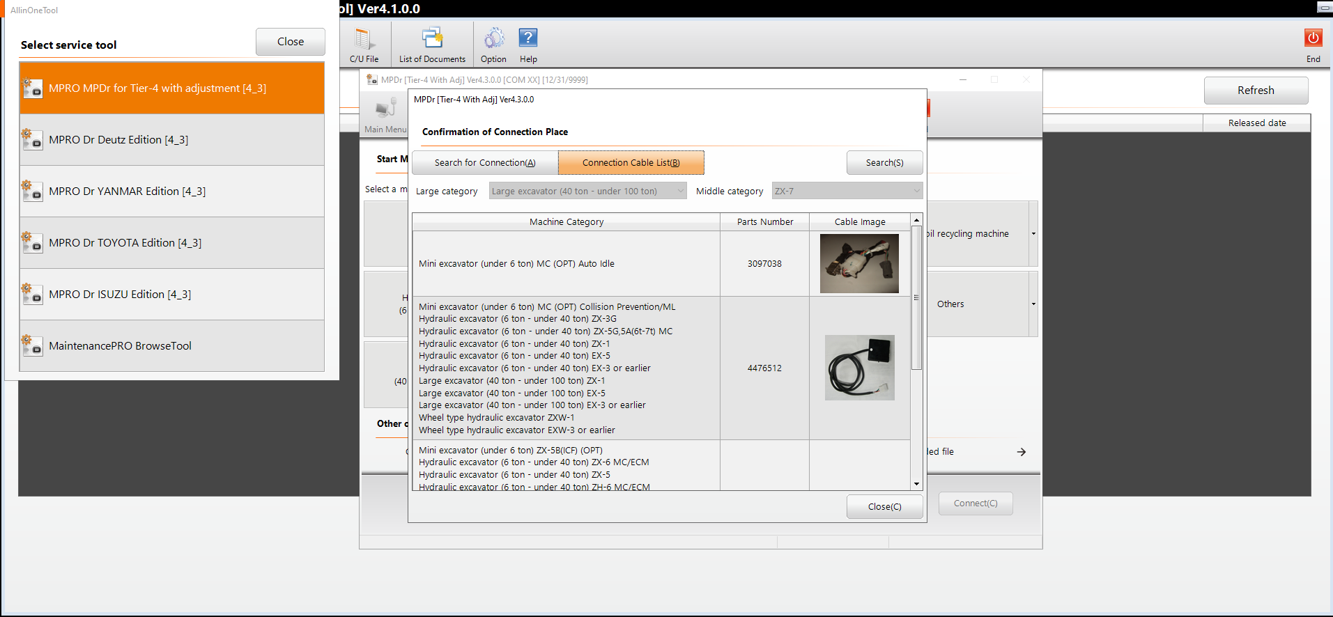 Hitachi AllinOneTool Ver4.1.0.0 MPDr 4.3 with Adj Latest Program Remote Installation 5