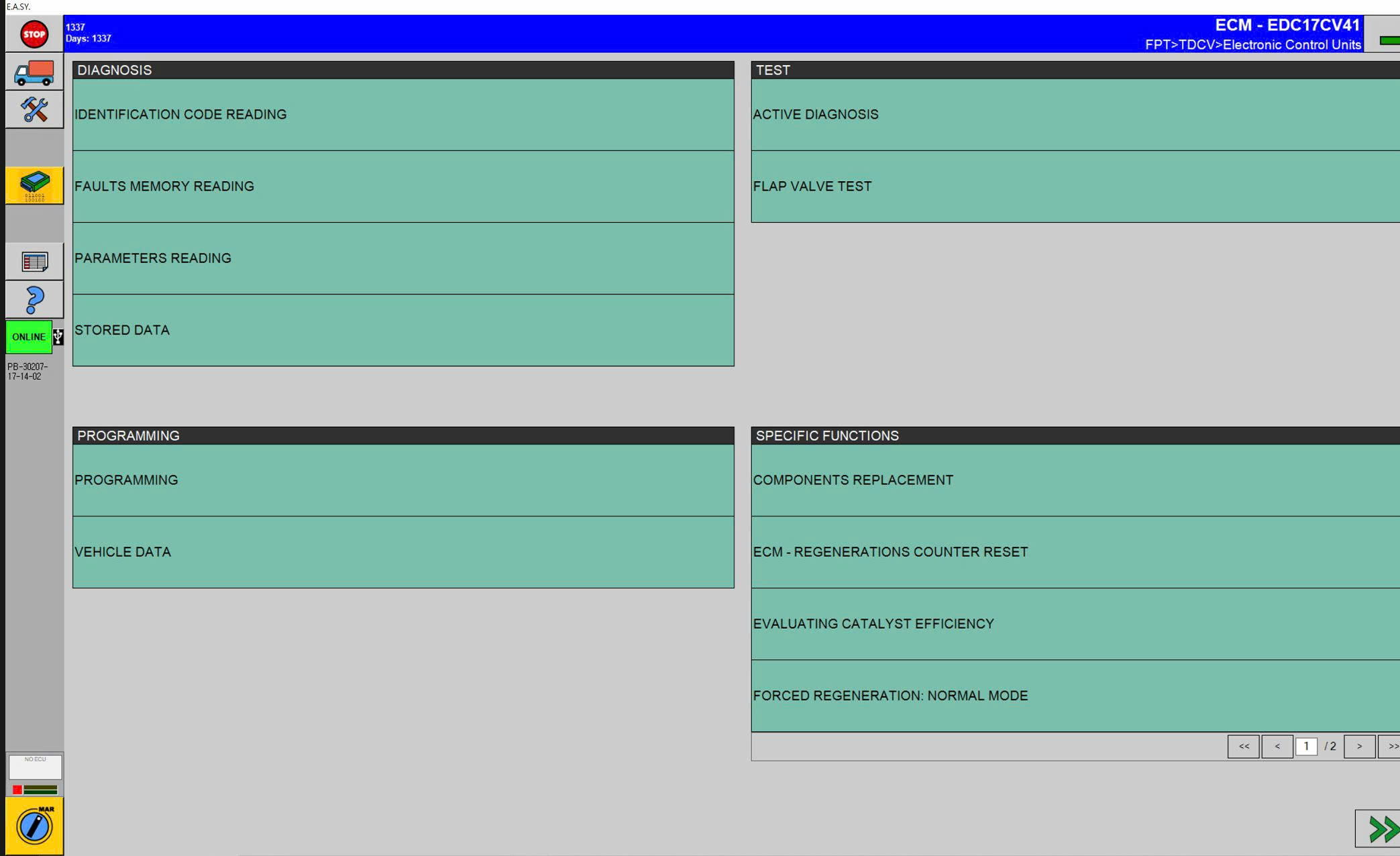 How to Fix Error Iveco Easy 4