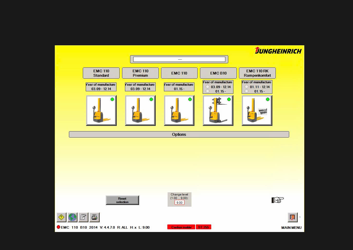 How to fix error Invalid license 103 104 105 106 Jungheinrich Judit program 1