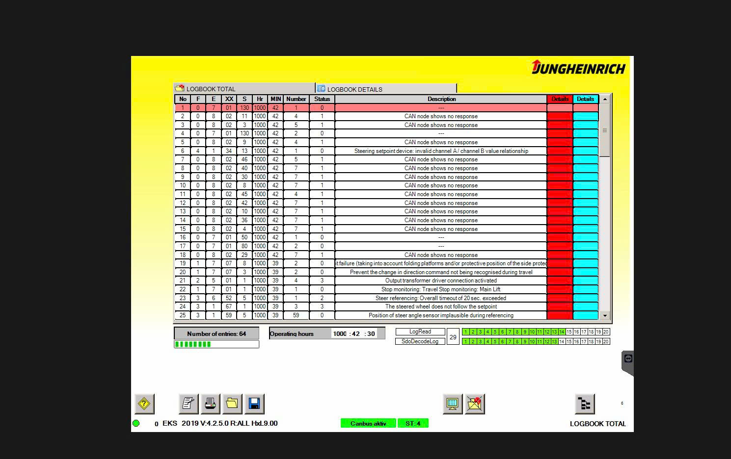 How to fix error Invalid license 103 104 105 106 Jungheinrich Judit program 2