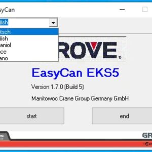 How to fix error Manitowoc Grove Crane EasyCan EKS5 Program 3