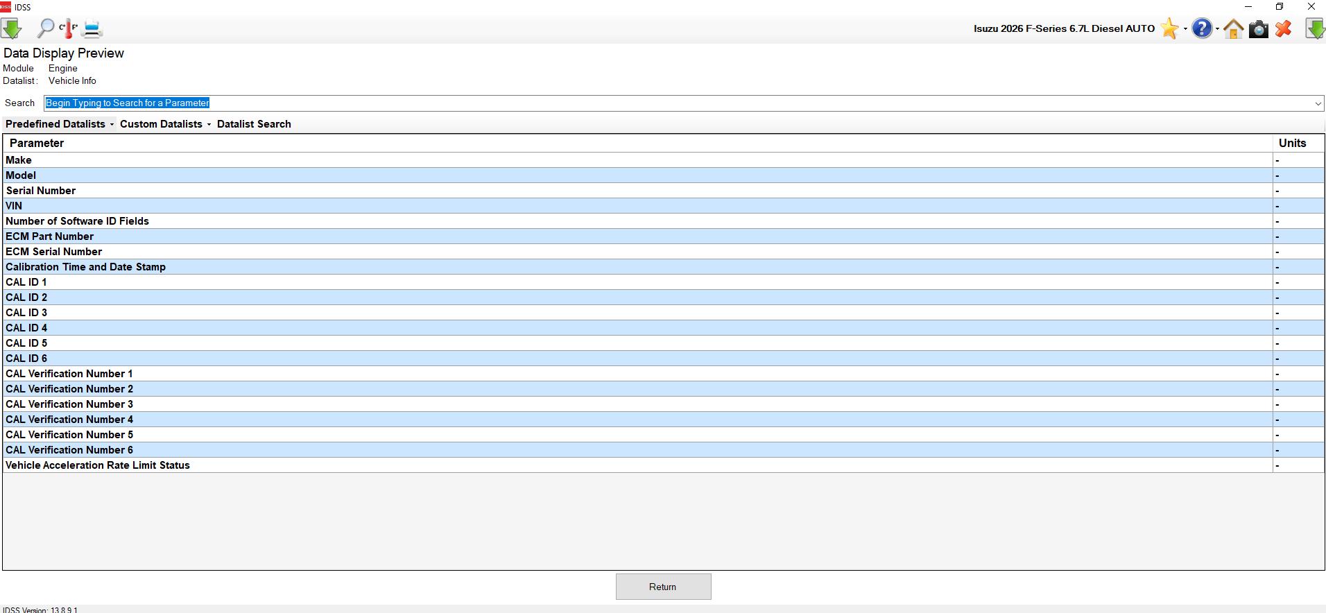Isuzu IDSS USA 12.2025 Diagnostic Program 2