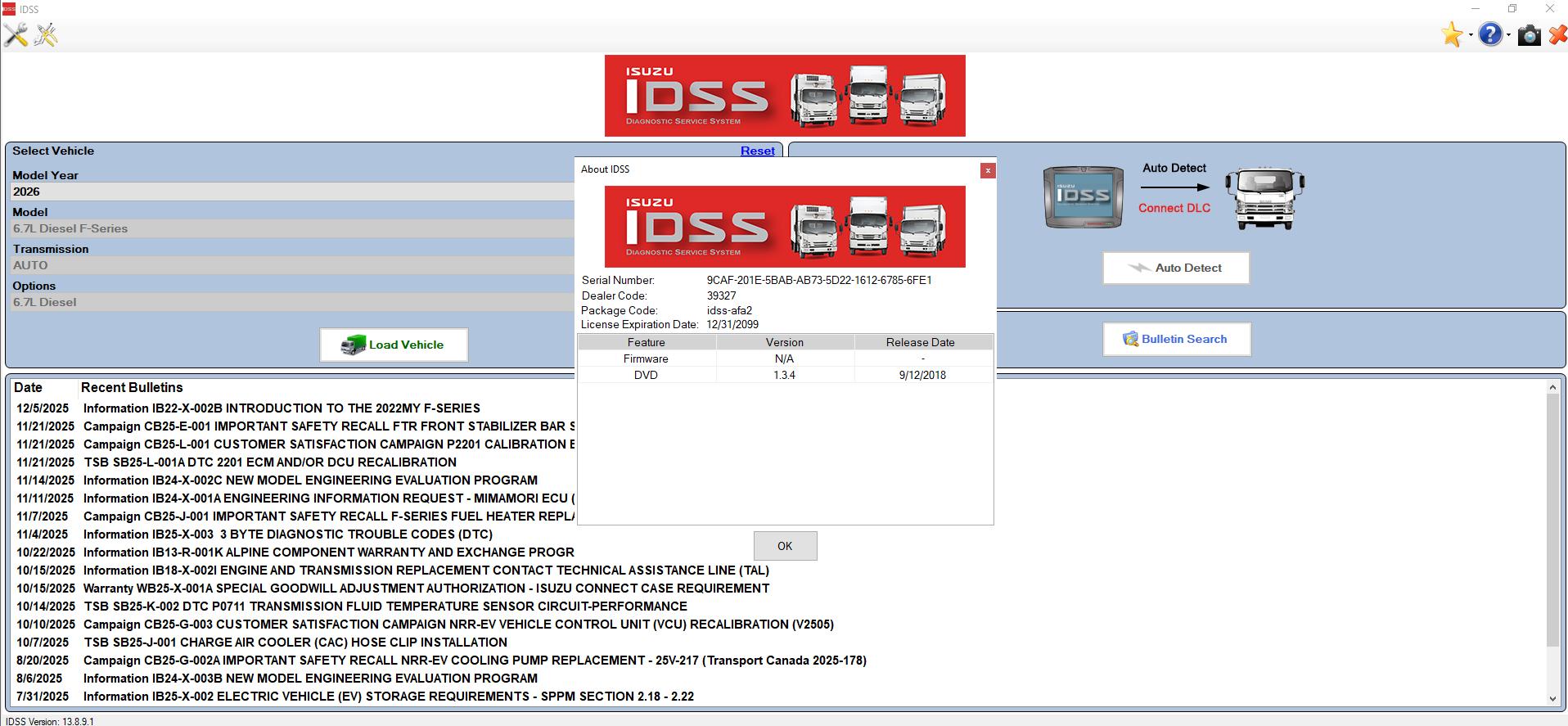 Isuzu IDSS USA 12.2025 Diagnostic Program 6