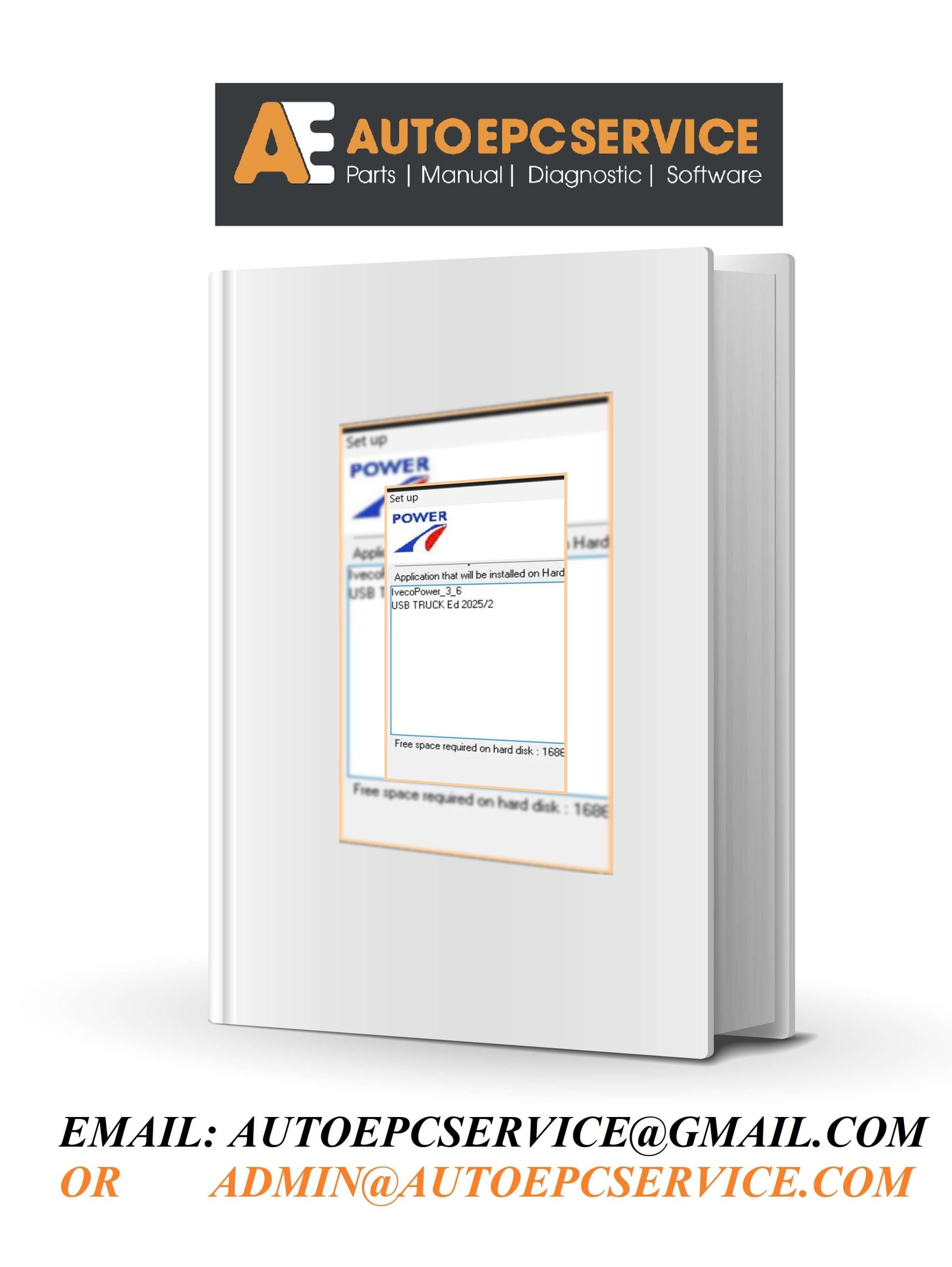 Iveco Power EPC Q2.2025 Trucks Bus Spare Parts Catalogue Cover