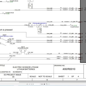 JCB Electric Scissor S1530E CSZ 2017 2020 Electrical and Hydraulic Diagram (1)