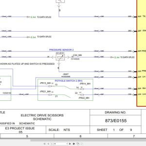 JCB Electric Scissor S2632E EDRV RAJ 2023 2025 Electrical and Hydraulic Diagram (1)