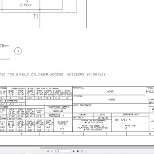 JCB Electric Scissor S2632E EDRV TZ RAJ 2023 2025 Electrical and Hydraulic Diagram (1)