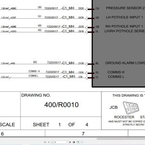 JCB Electric Scissor S2646E CSZ 2017 2021 Electrical and Hydraulic Diagram (1)