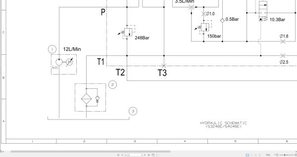 Jcb Electric Scissor S3246E Csz 2017 2021 Electrical And Hydraulic Diagram (2)