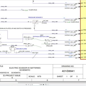 JCB Electric Scissor S3246E RAJ 2020 2024 Electrical and Hydraulic Diagram (1)