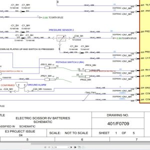 JCB Electric Scissor S4046E RAJ 2021 2024 Electrical and Hydraulic Diagram (1)