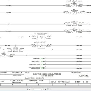 JCB Electric Scissor S4550E CSZ 2017 2020 Electrical and Hydraulic Diagram (1)