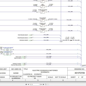 JCB Electric Scissor S4550E RAJ 2021 2024 Electrical and Hydraulic Diagram (1)