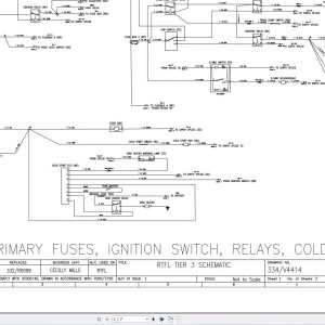 JCB Forklift 930 2 T2 JCB 2005 2008 Electrical Diagram (1)