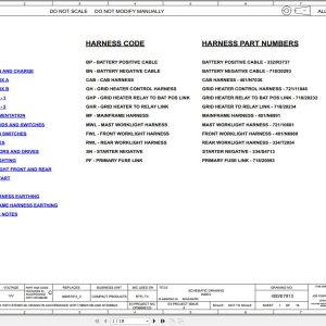 JCB Forklift 930 2 T3 2008 2020 Electrical Diagram (1)