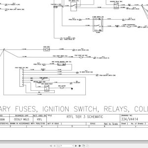 JCB Forklift 930 4 T2 JCB 2006 2008 Electrical Diagram (1)
