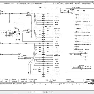 JCB Forklift 945 4 T4F 2017 2020 Electrical and Hydraulic Diagram (1)