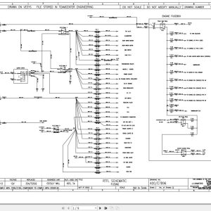 JCB Forklift 950 4 T4F 2013 2025 Electrical and Hydraulic Diagram (1)