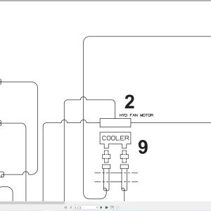 JCB Forklift TLT 27D T3 2017 2020 Hydraulic Diagram (1)
