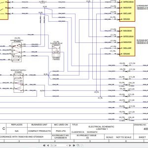 JCB Forklift TLT 27G STV 2018 2022 Electrical and Hydraulic Diagram (1)