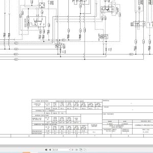JCB Forklift TLT 30D 4x4 T3 2008 2022 Electrical and Hydraulic Diagram (1)