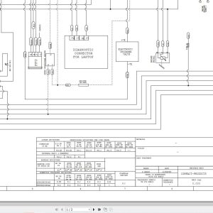 JCB Forklift TLT 30D HIGH LIFT T3 2008 2018 Electrical and Hydraulic Diagram (1)