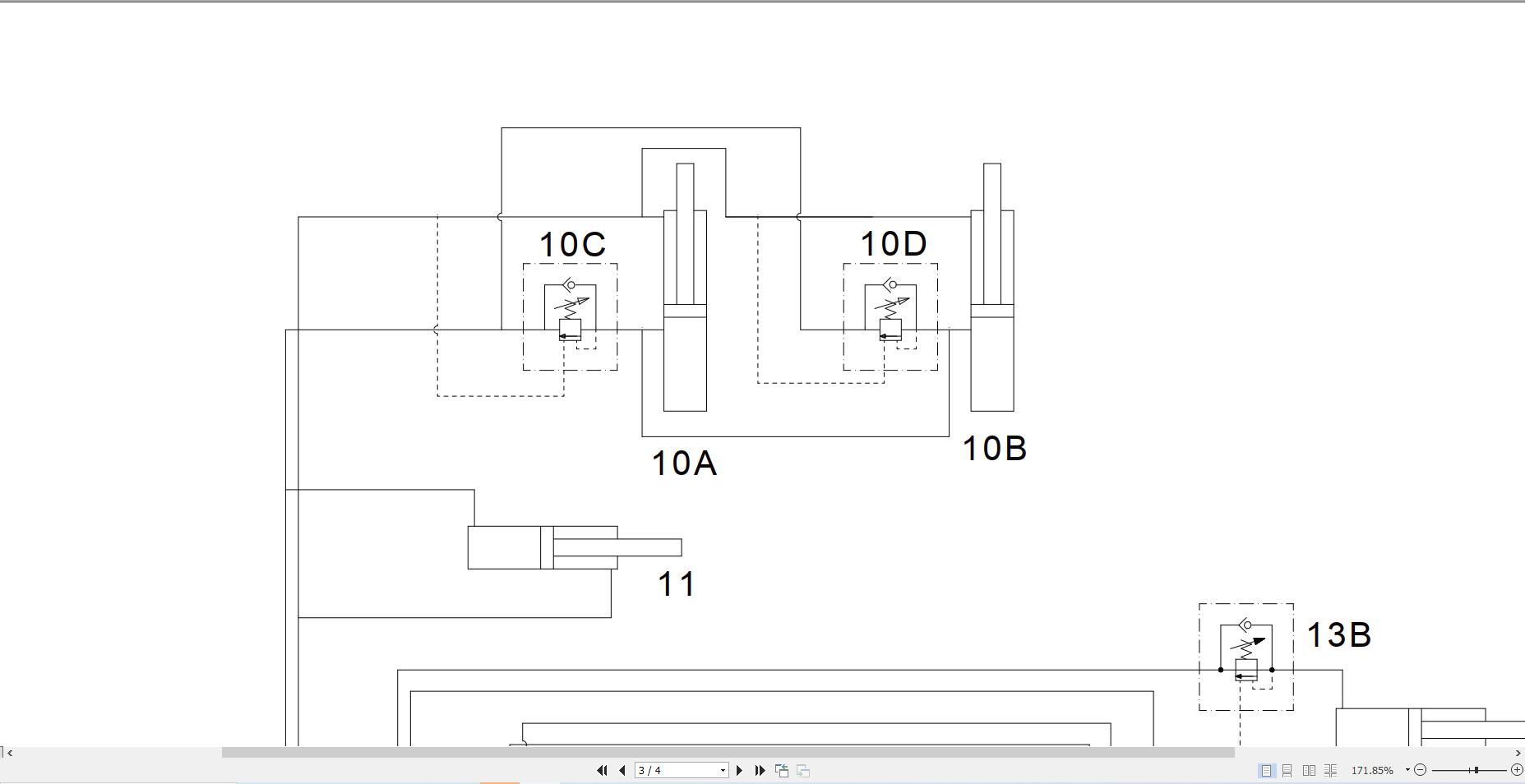JCB Forklift TLT 30D T3 2008 2022 Electrical and Hydraulic Diagram (2)