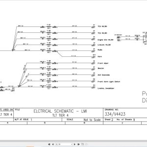 JCB Forklift TLT 35D 4x4 STIIIA 2020 2025 Electrical Diagram (1)