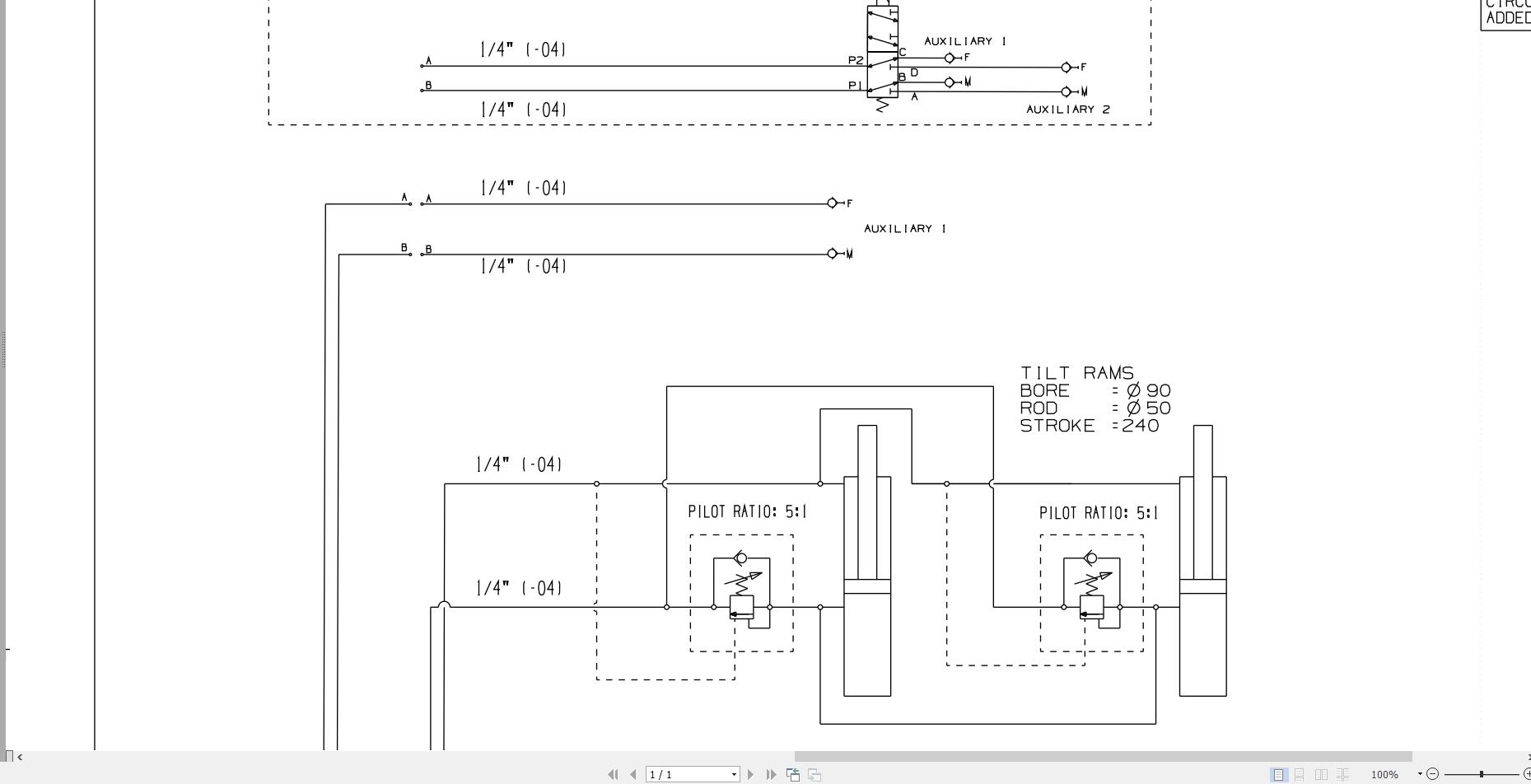 JCB Forklift TLT 35D STV 2021 2025 Electrical and Hydraulic Diagram (3)