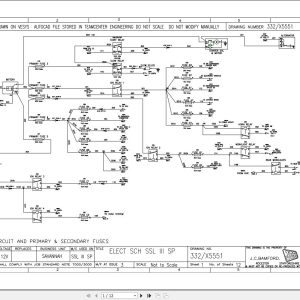 JCB Loader 150T T3 GE0 2012 2016 Electrical and Hydraulic Diagram (1)