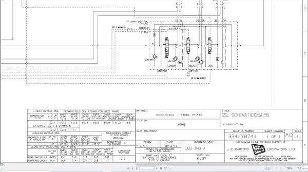 Jcb Loader 155 T3 Raj 2017 2025 Electrical And Hydraulic Diagram (2)