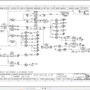 JCB Loader 205 T3 GE0 2012 2015 Electrical and Hydraulic Diagram (1)