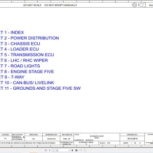 JCB Loader 215 STV GE0 2021 Electrical and Hydraulic Diagram (1)
