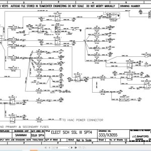 JCB Loader 215 T4F GE0 2017 2021 Electrical and Hydraulic Diagram (1)