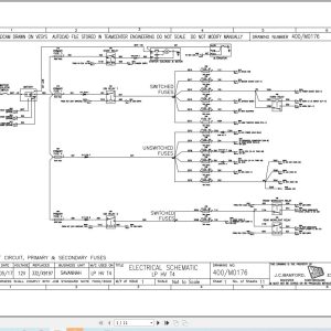JCB Loader 250 T3 GE0 2017 2020 Electrical and Hydraulic Diagram (1)